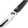 Kizer Cutlery Task Clutch Lock - White G10