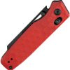 Kizer Cutlery Task Clutch Lock - Red G10