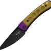Kizer Cutlery Mini Momo Linerlock - Purple Bolster