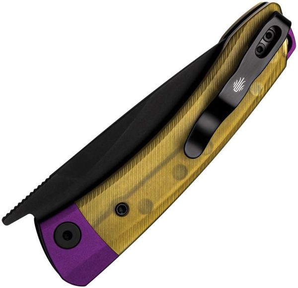 Kizer Cutlery Mini Momo Linerlock - Purple Bolster