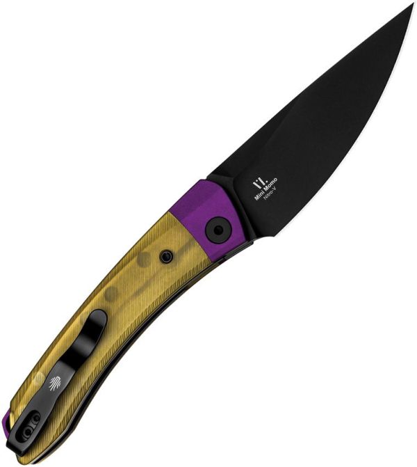 Kizer Cutlery Mini Momo Linerlock - Purple Bolster
