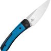 Kizer Mini Momo Linerlock - Blue Aluminum 154CM