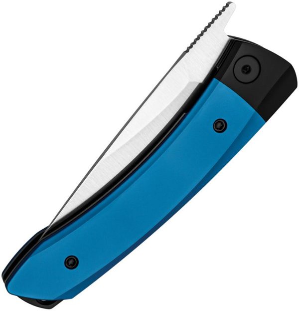 Kizer Mini Momo Linerlock - Blue Aluminum 154CM
