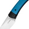 Kizer Mini Momo Linerlock - Blue Aluminum 154CM