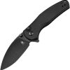 Kizer Mini Grouper Button Lock - Carbon Fiber Black
