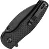 Kizer Mini Grouper Button Lock - Carbon Fiber Black