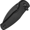 Kizer Mini Grouper Button Lock - Carbon Fiber Black