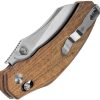 Kizer Bulldog Clutch Lock - Mkuruti Wood Nitro V