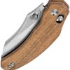 Kizer Bulldog Clutch Lock - Mkuruti Wood Nitro V