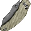 Kizer Bulldog Clutch Lock - Green Micarta Nitro V