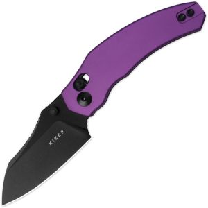 Kizer Mini Bulldog Clutch Lock - Purple Aluminum