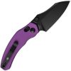 Kizer Mini Bulldog Clutch Lock - Purple Aluminum