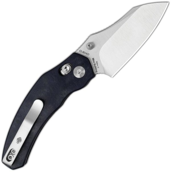 Kizer Mini Bulldog Clutch Lock - Blue Richlite