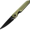 Kizer Shot Linerlock - Green Aluminum Handle