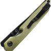 Kizer Shot Linerlock - Green Aluminum Handle