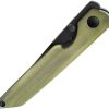 Kizer Shot Linerlock - Green Aluminum Handle