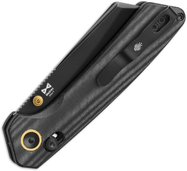 Kizer Cutlery Madrac Clutch Lock Black - Micarta