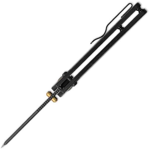 Kizer Cutlery Madrac Clutch Lock Black - Micarta