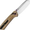 Kizer Cutlery Madrac Clutch Lock Natural Micarta