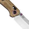Kizer Cutlery Madrac Clutch Lock Natural Micarta