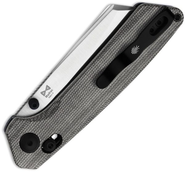 Kizer Cutlery Madrac Clutch Lock Sheepsfoot Black