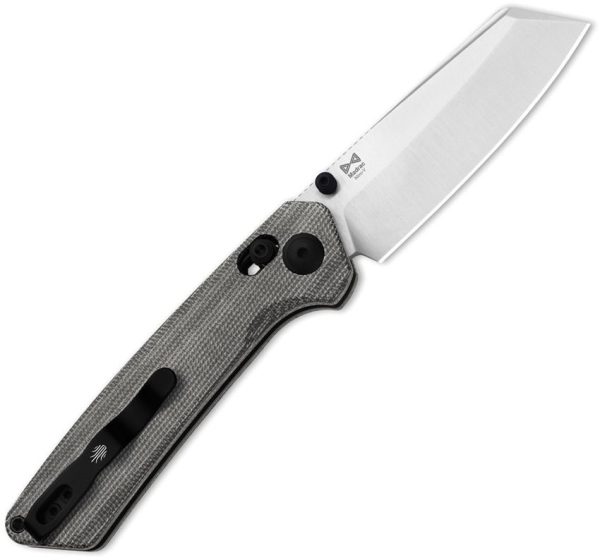 Kizer Cutlery Madrac Clutch Lock Sheepsfoot Black