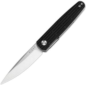 KIV3722A1.jpg Kizer Bamboo Linerlock Black Micarta EDC Knife