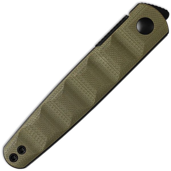 Kizer Bamboo Linerlock Green G10 Folding Knife