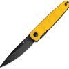 KIV3722A3.jpg Kizer Bamboo Linerlock Yellow G10 Pocket Knife