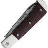 Kizer Cutlery Trestle D Slip Joint - Damascus Wood