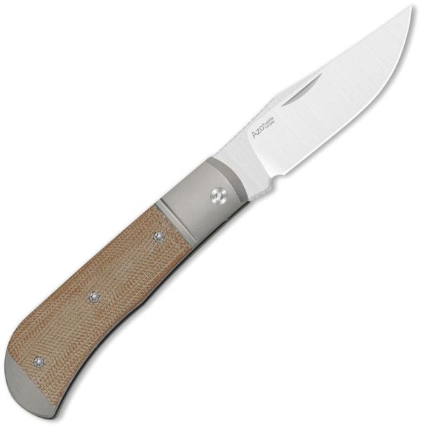 Kizer Cutlery Trestle Slip Joint - Titanium Micarta