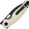 Kizer Cutlery Seagull Linerlock - Ivory Aluminum