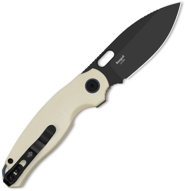 Kizer Cutlery Seagull Linerlock - Ivory Aluminum