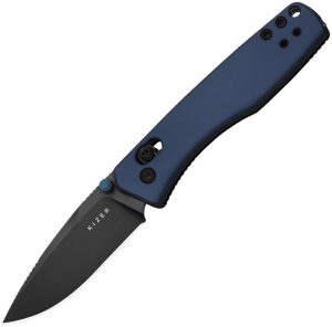 Kizer Cutlery Aegis Clutch Lock - Blue Aluminum