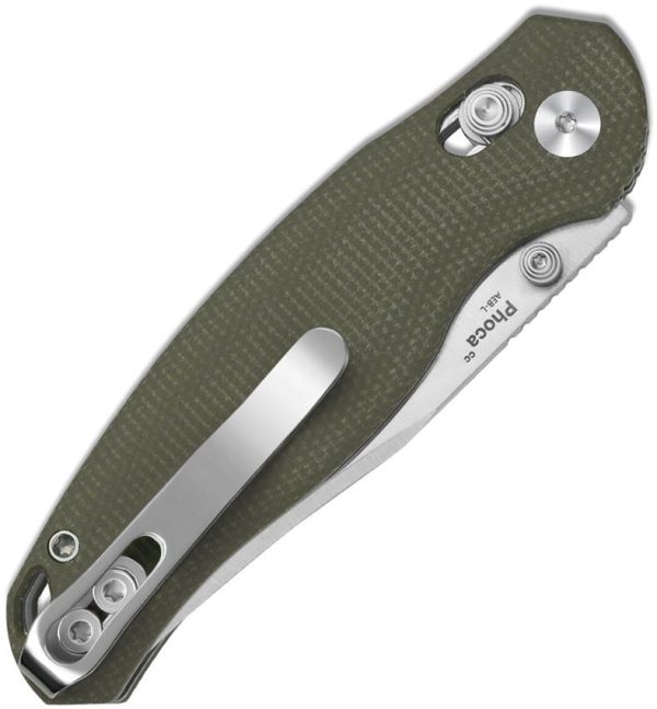 Kizer Cutlery Phoca CC Clutch Lock Micarta