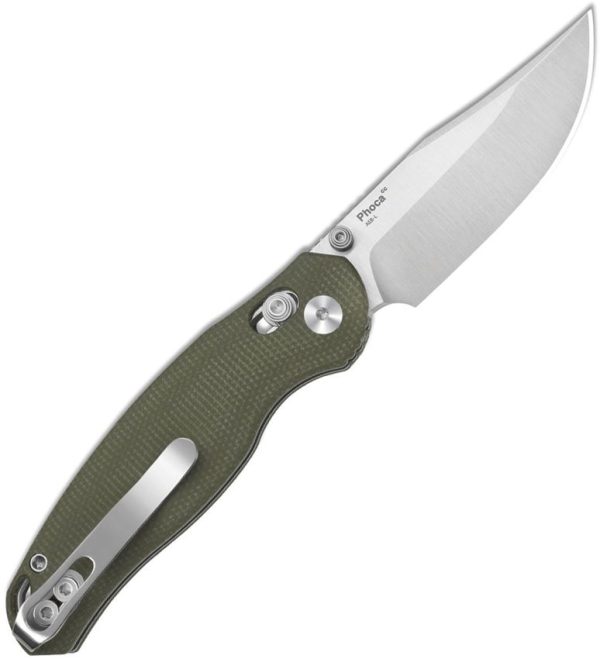 Kizer Cutlery Phoca CC Clutch Lock Micarta