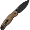 Kizer Cutlery Phoca BD Button Linerlock Brown