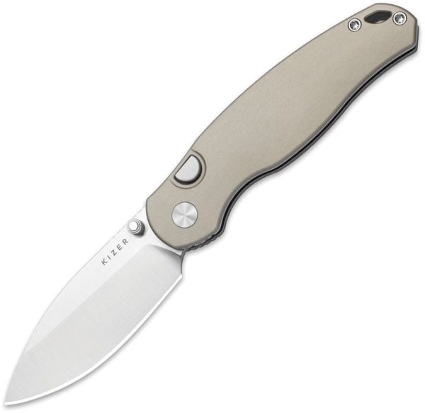 Kizer Cutlery Phoca BD Button Linerlock Aluminum