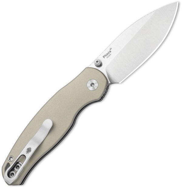Kizer Cutlery Phoca BD Button Linerlock Aluminum