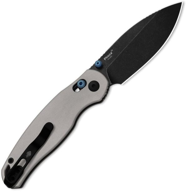 Kizer Phoca CD Clutch Lock - Gray Aluminum 14C28N