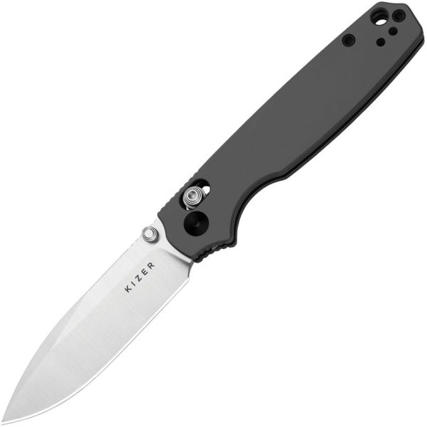 Kizer Pokiman Clutch Lock - Black Aluminum AEB-L