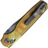 Kizer Pokiman Clutch Lock - Amber PEI Clip Point