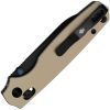 Kizer Pokiman Clutch Lock - Tan Aluminum Sheepsfoot