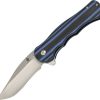 Kizer Cutlery Dorado Linerlock - Black/Blue G-10