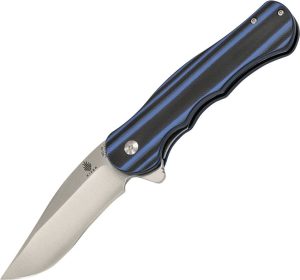 Kizer Cutlery Dorado Linerlock - Black/Blue G-10