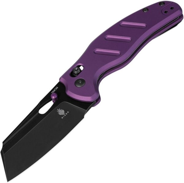 Kizer C01C Sheepdog Linerlock - Purple Aluminum