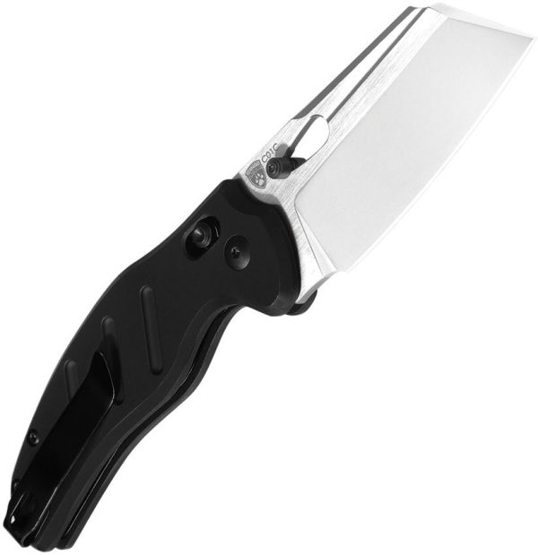 Kizer C01C Sheepdog Linerlock - Black Aluminum