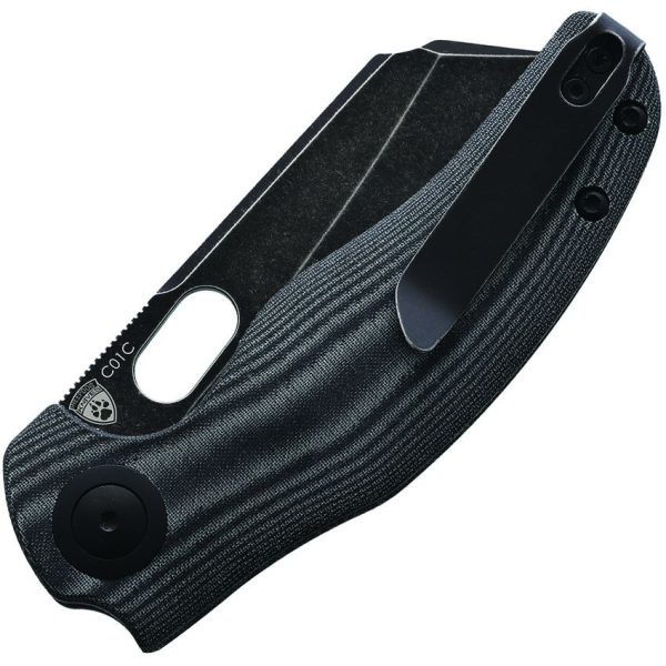 Kizer C01C Linerlock - Black Micarta