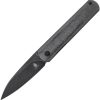 Kizer Fiest XL Linerlock - Black Canvas Micarta