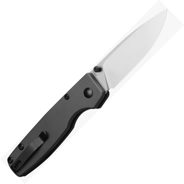 Kizer Original XL Button Lock Gray Aluminum